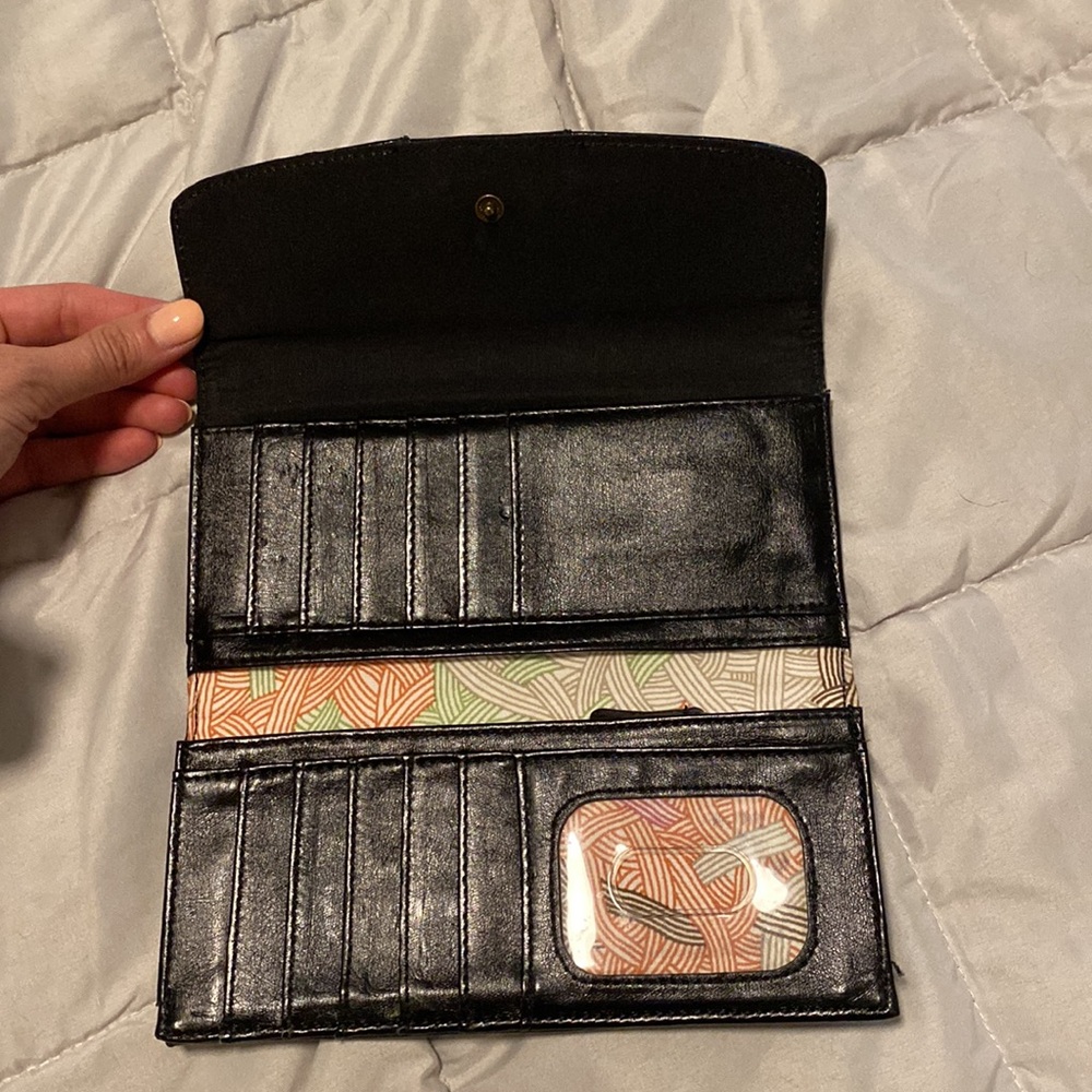 The Sak Button Closure Trifold Wallet - image 2